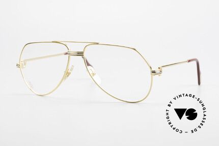 Cartier Vendome LC - S David Bowie 80er Vintage Brille Details