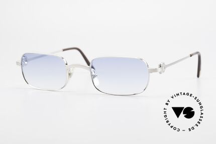 Cartier Dreamer Luxus Brille Mit Chanel Etui, rare CARTIER Luxus vintage Sonnenbrille von 1999, Passend für Herren
