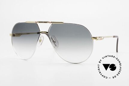 Boeing 5705 Original 80er Piloten Brille, The Boeing Collection by Carrera von 1988/1989, Passend für Herren