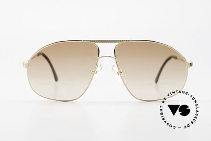 Dunhill 6125 Vergoldete Piloten Brille 90er, die absolute Speerspitze in Sachen Brillen-Qualität, Passend für Herren