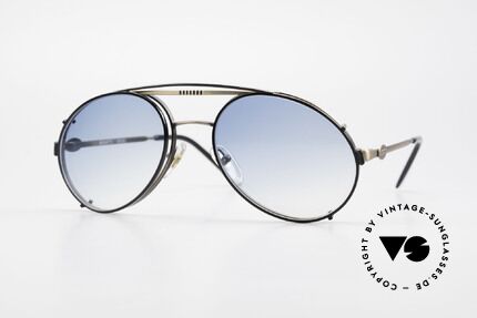 Bugatti 65282 Vintage Brille Mit Vorhänger, rare VINTAGE Bugatti 80er Luxus-Sonnenbrille, Passend für Herren