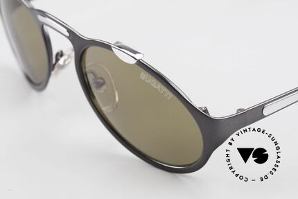 Bugatti 13152 Limited Luxus Vintage Sonnenbrille, hoher Tragekomfort und Luxus pur! Muss man(n) fühlen!, Passend für Herren