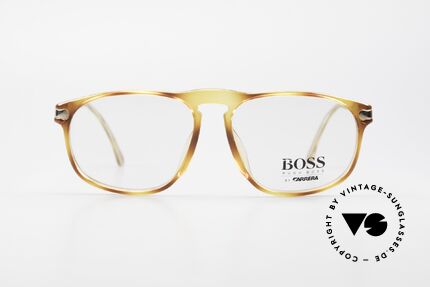 BOSS 5102 Eckige Vintage Optyl Brille, Kooperation von Boss & Carrera in den 90er Jahren, Passend für Herren