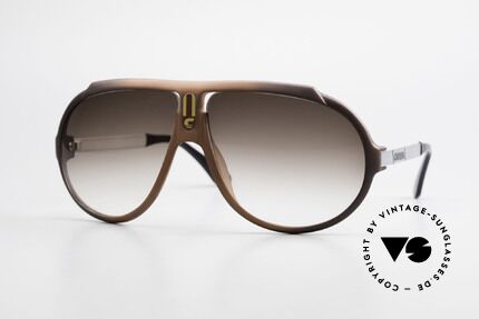 Carrera 5512 80er Don Johnson Sonnenbrille, legendäre Carrera vintage Sonnenbrille in Top-Qualität, Passend für Herren