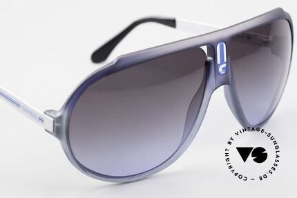 Carrera 5512 80er Kult Sonnenbrille Vintage, ungetragen; Sonnengläser mit Verlauf von grau zu blau!, Passend für Herren