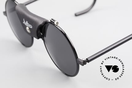 Julbo Vermont Runde Sport Sonnenbrille 90er, dunkelgraue Sonnengläser für sehr hohe Lichtintensität, Passend für Herren