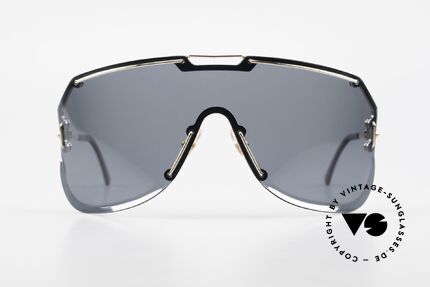 Boeing 5703 80er Luxus Aviator Sonnenbrille, Panorama-Blick-Design mit polarisierender Scheibe, Passend für Herren