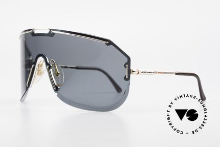 Boeing 5703 80er Luxus Aviator Sonnenbrille, rotierbare "3C" Nasenpads und vergoldete Fassung!, Passend für Herren