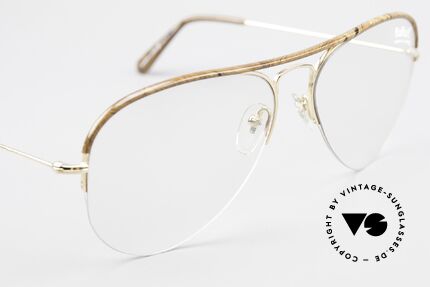 Ray Ban Balfast 808 Gold Filled Vintage Brille Alt, Mod. 808 = Pilotenform mit Nylor-Faden; Gr. 60/16, Passend für Herren