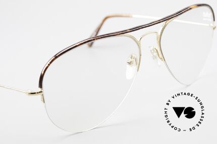 Ray Ban Balfast 808 Gold Filled Vintage Brille 80er, Mod. 808 = Pilotenform mit Nylor-Faden; Gr. 62/16, Passend für Herren