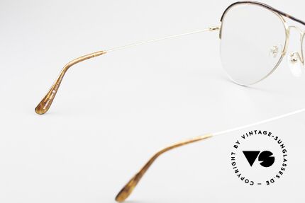Ray Ban Balfast 808 Gold Filled Vintage Brille 80er, ungetragen (wie alle unsere vintage Ray Ban Brillen), Passend für Herren