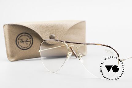 Ray Ban Balfast 808 Gold Filled Vintage Brille 80er, Größe: extra large, Passend für Herren