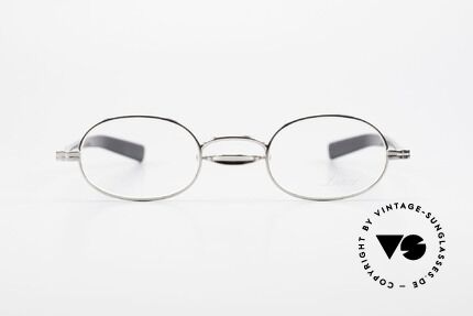 Lunor Swing A 36 Oval Vintage Brille Mit Schwenksteg, deutsches Traditionsunternehmen; made in Germany, Passend für Herren und Damen