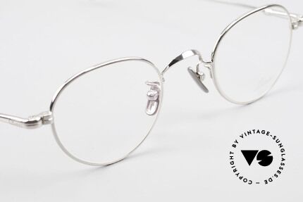 Lunor V 107 Pantobrille Herren Titanium, daher jetzt erstmalig in unserem vintage Sortiment, Passend für Herren