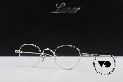 Lunor V 107 Pantobrille Herren Titanium, Größe: medium, Passend für Herren
