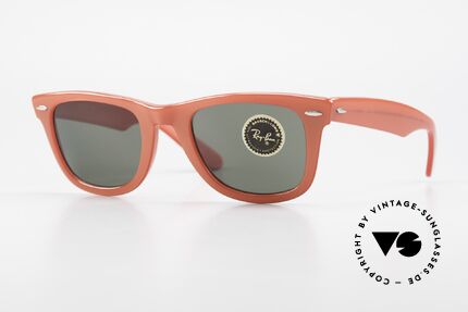Ray Ban Wayfarer I Alte Original USA Wayfarer, Wayfarer USA: der Sonnenbrillenklassiker von B&L, Passend für Herren und Damen Ray Ban Wayfarer I Alte Original USA Wayfarer, Wayfarer USA: der Sonnenbrillenklassiker von B&L, Passend für Herren und Damen