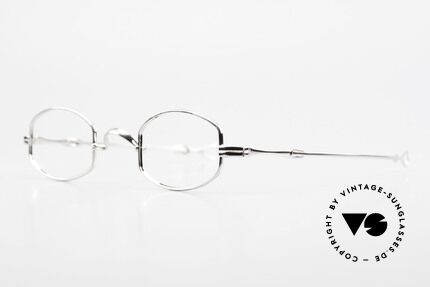 Lunor - Telescopic Ausziehbare Brillenfassung, Brillendesign in Anlehnung an frühere Jahrhunderte, Passend für Herren und Damen