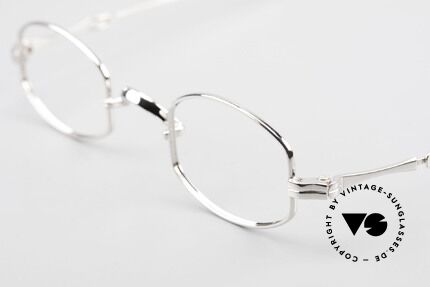Lunor - Telescopic Ausziehbare Brillenfassung, bekannt für den W-Steg und die schlichten Formen, Passend für Herren und Damen