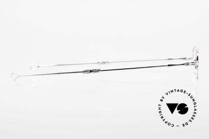 Lunor - Telescopic Ausziehbare Brillenfassung, die Front-Form wird als "liegende Tonne" bezeichnet, Passend für Herren und Damen