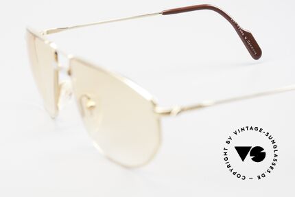 Alpina FM41 Stylische 80er Sonnenbrille, Größe: large, Passend für Herren und Damen
