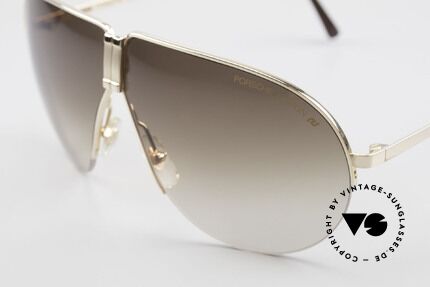 Porsche 5628 Rare 80er Faltsonnenbrille, ungetragen (wie all unsere vintage Porsche Brillen), Passend für Herren