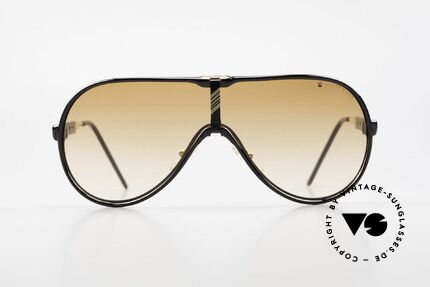 Maserati 6119 3 Linsen Sportsonnenbrille, absolute Top-Qualität (extrem leicht & komfortabel), Passend für Herren