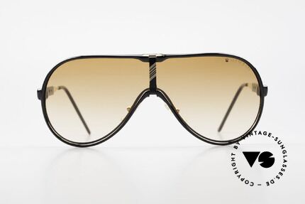 Maserati 6119 3 Linsen Sportsonnenbrille, absolute Top-Qualität (extrem leicht & komfortabel), Passend für Herren