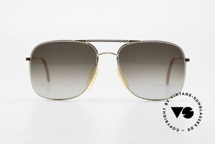Zeiss 5881 80er Sonnenbrille Für Herren, fühlbare 'made in W. GERMANY' Qualität der Fassung, Passend für Herren