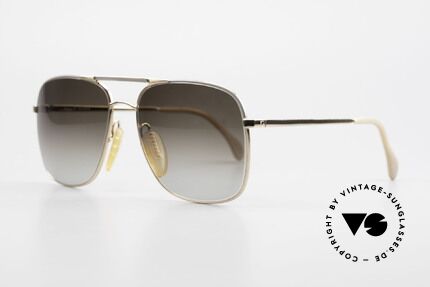 Zeiss 5881 80er Sonnenbrille Für Herren, wie aus einem Stück ... und für die Ewigkeit gemacht, Passend für Herren