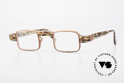 Theo Belgium Aphrodite Vintage Damen Designerbrille, vintage "Kombi" 1990er Theo Belgium Brillenfassung, Passend für Damen