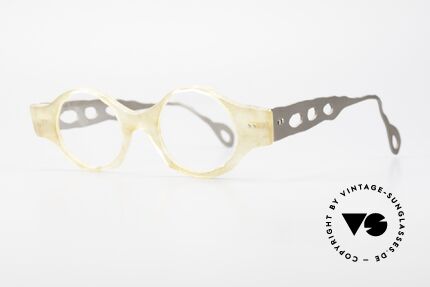Theo Belgium Eye-Witness BK38 Avantgarde Designerbrille, damals gemacht für die 'Avantgarde' und Individualisten, Passend für Herren und Damen