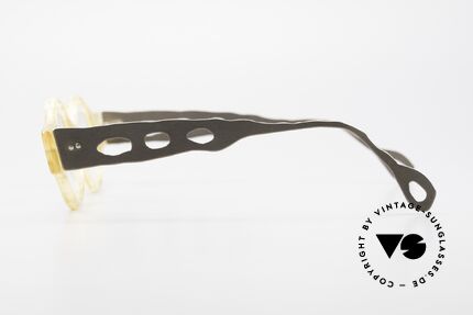 Theo Belgium Eye-Witness BK38 Avantgarde Designerbrille, ungetragenes Theo-Einzelstück für die, die sich trauen ;), Passend für Herren und Damen