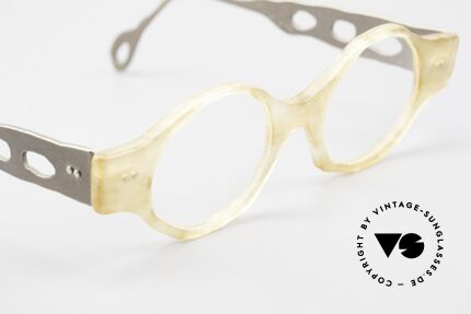 Theo Belgium Eye-Witness BK38 Avantgarde Designerbrille, die alten Demogläser sollten entsprechend ersetzt werden, Passend für Herren und Damen