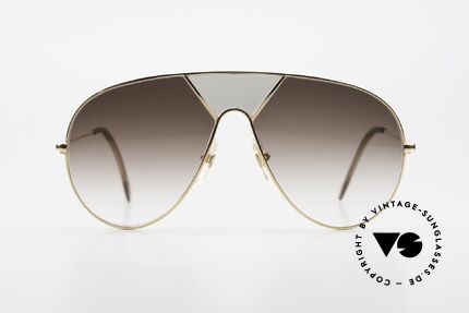 Alpina TR3 Miami Vice Style Sonnenbrille, TR3 = die TR4 ohne Oberbalken (wie in 'Miami Vice'), Passend für Herren