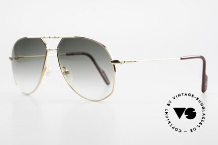 Alpina M1F750 Seltene Vintage Sonnenbrille, mit den unverwechselbaren Alpina Zierschrauben, Passend für Herren