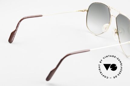 Alpina M1F750 Seltene Vintage Sonnenbrille, Sonnengläser können durch optische ersetzt werden, Passend für Herren