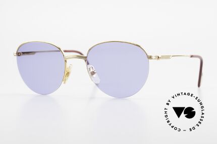 Cartier Colisee Runde Luxus Sonnenbrille 90er, rundliche CARTIER Sonnenbrille in Größe 51°20, Passend für Herren und Damen