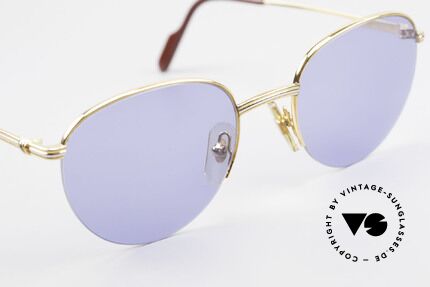 Cartier Colisee Runde Luxus Sonnenbrille 90er, Colisee = 'Kolosseum' (Lifestyle & Funktionalität), Passend für Herren und Damen