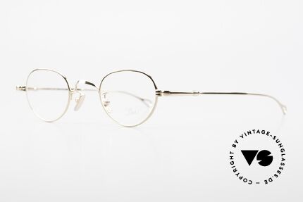 Lunor V 103 Zeitlose Fassung Vergoldet, Modell V103: sehr elegante und vergoldete Fassung, Passend für Herren und Damen