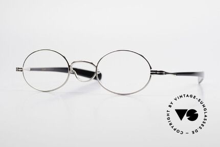 Lunor Swing A 33 Oval Vintage Brille Mit Schwenksteg Details