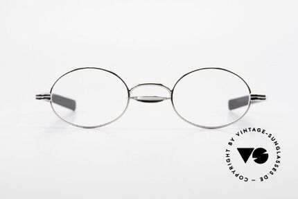 Lunor Swing A 33 Oval Vintage Brille Mit Schwenksteg, deutsches Traditionsunternehmen; made in Germany, Passend für Herren und Damen