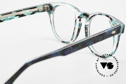Alain Mikli 903 / 688 Panto Brille 80er Gemustert, KEINE Retromode, sondern ein altes Mikli-Original, Passend für Herren und Damen