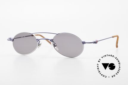 Bugatti 10864 Ovale Luxus Sonnenbrille Men, sehr feine und leichte Designer-Fassung von BUGATTI, Passend für Herren