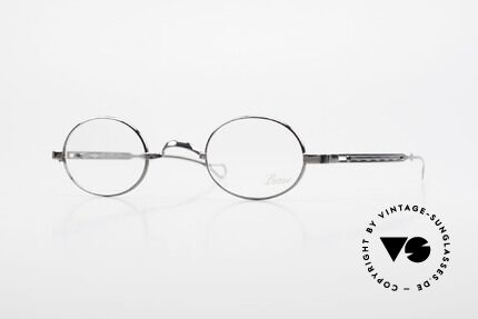 Lunor I 22 Telescopic Ovale Brille Schiebebügel, LUNOR = französisch für "Lunette d’Or" (Goldbrille), Passend für Herren und Damen