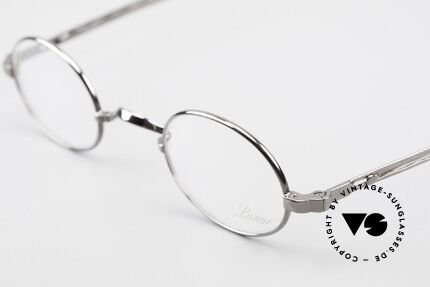 Lunor I 22 Telescopic Ovale Brille Schiebebügel, bekannt für den W-Steg und die schlichten Formen, Passend für Herren und Damen