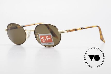 Ray Ban Sidestreet Diner Oval Polarisierende B&L USA Brille, 1999 wurde RAY-BAN von B&L and Luxottica verkauft, Passend für Herren und Damen