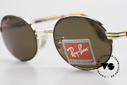Ray Ban Sidestreet Diner Oval Polarisierende B&L USA Brille, interessant; da ein Stück (Wirtschaft) Zeitgeschichte, Passend für Herren und Damen