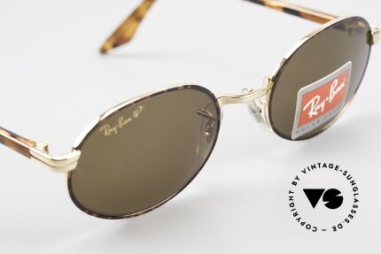 Ray Ban Sidestreet Diner Oval Polarisierende B&L USA Brille, ungetragen, Side Street Diner Oval Polarized, W2895, Passend für Herren und Damen