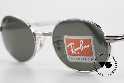 Ray Ban Sidestreet Diner Oval Polarisierende USA B&L Brille, interessant; da ein Stück (Wirtschaft) Zeitgeschichte, Passend für Herren und Damen