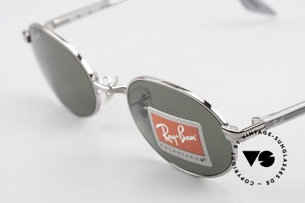 Ray Ban Sidestreet Diner Oval Polarisierende USA B&L Brille, Qualität noch "made in USA" (entspiegelte B&L Gläser), Passend für Herren und Damen